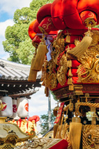 豊浜八幡神社とちょうさ 豊浜八幡神社とちょうさ