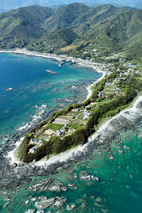 四国の最南となる足摺岬の手前「ガラクの浜」 四国の最南となる足摺岬の手前「ガラクの浜」
