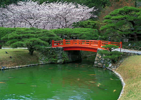 栗林公園（梅林橋）